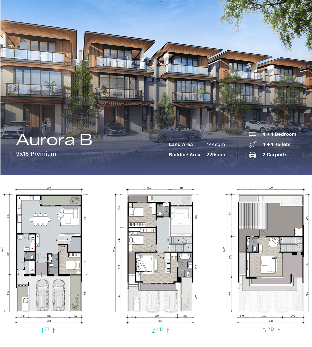 Aurora B - 9X16 Premium