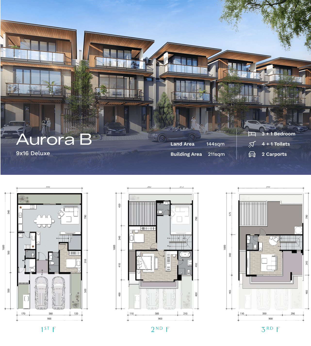 Aurora B - 9X16 Deluxe