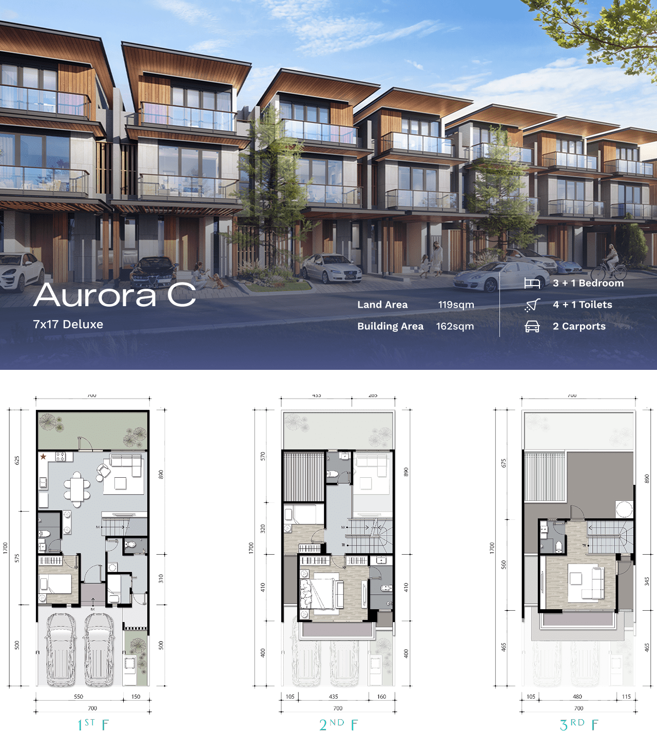 Aurora C - 7X17 Deluxe