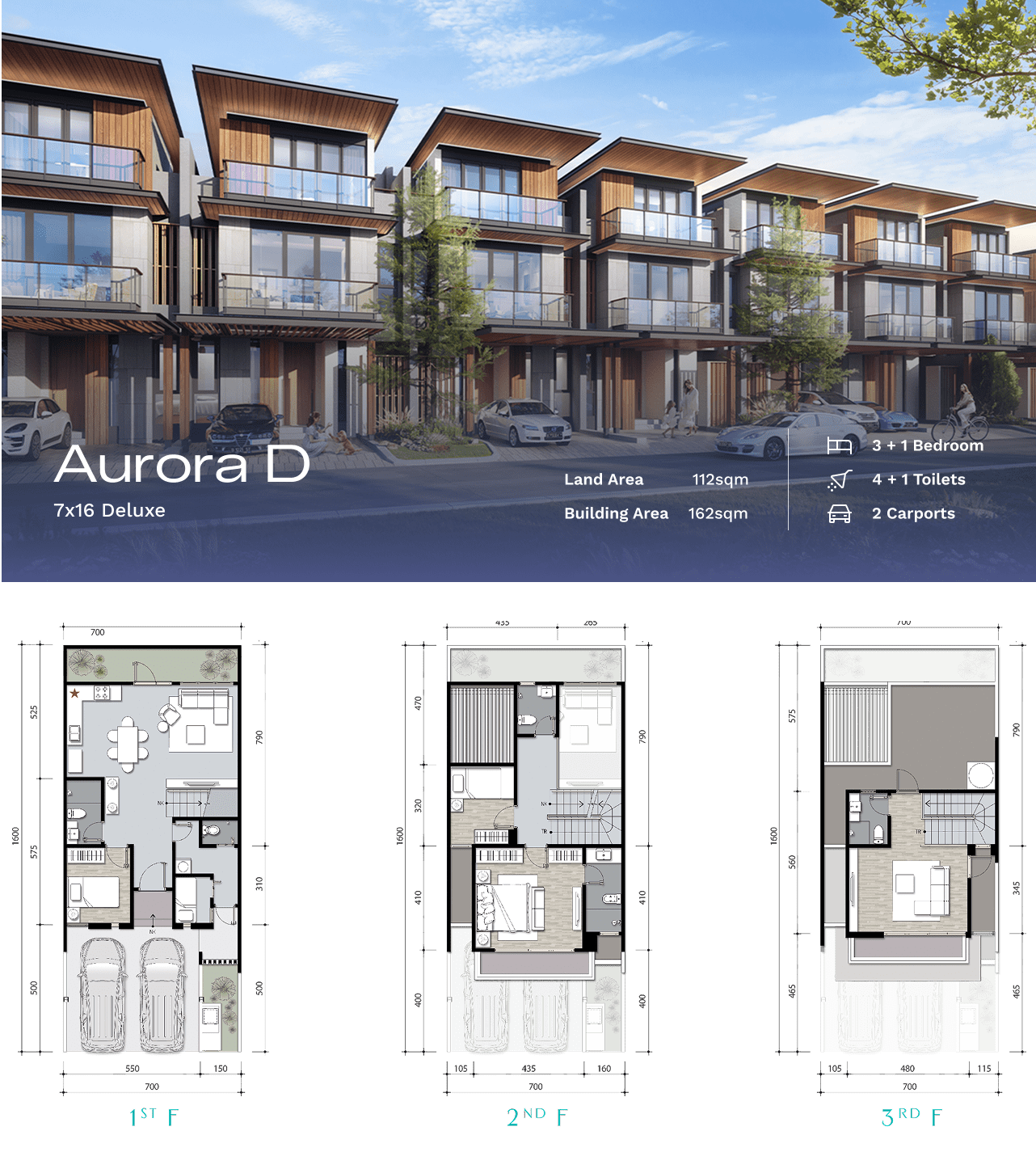 Aurora D - 7X16 Deluxe